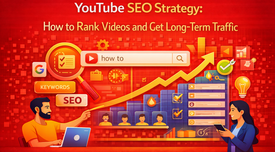 YouTube SEO Strategy: How to Rank Videos and Get Long-Term Traffic